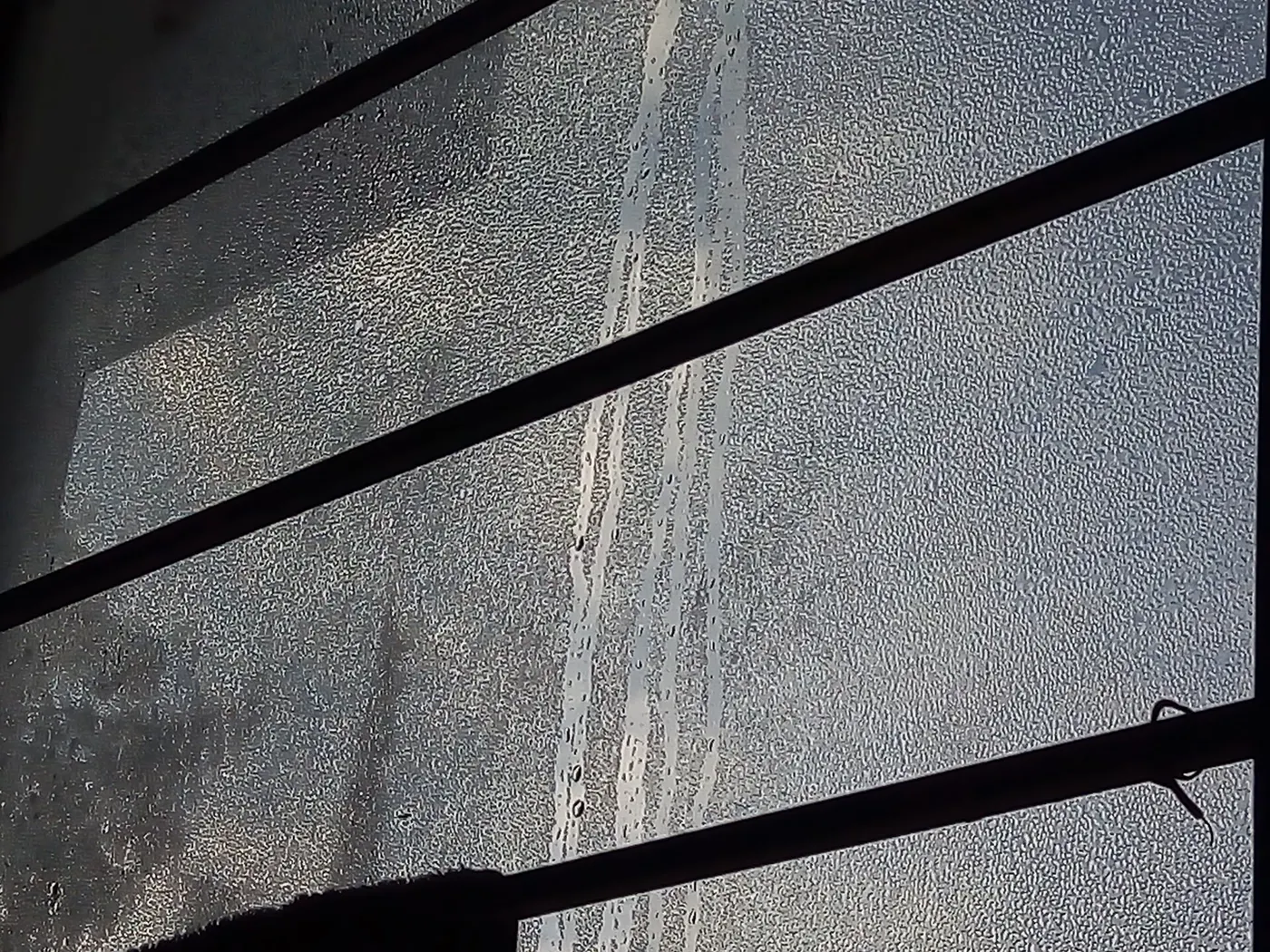 Condensation on a window